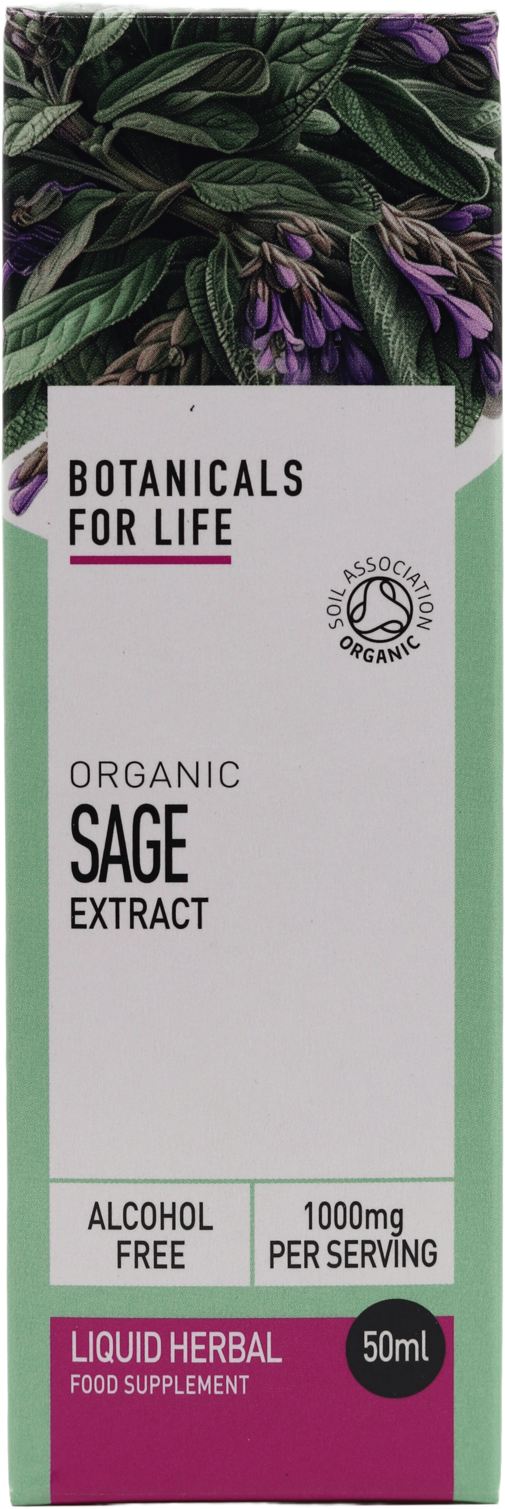 Botanicals For Life Organic Sage Extract 50ml
