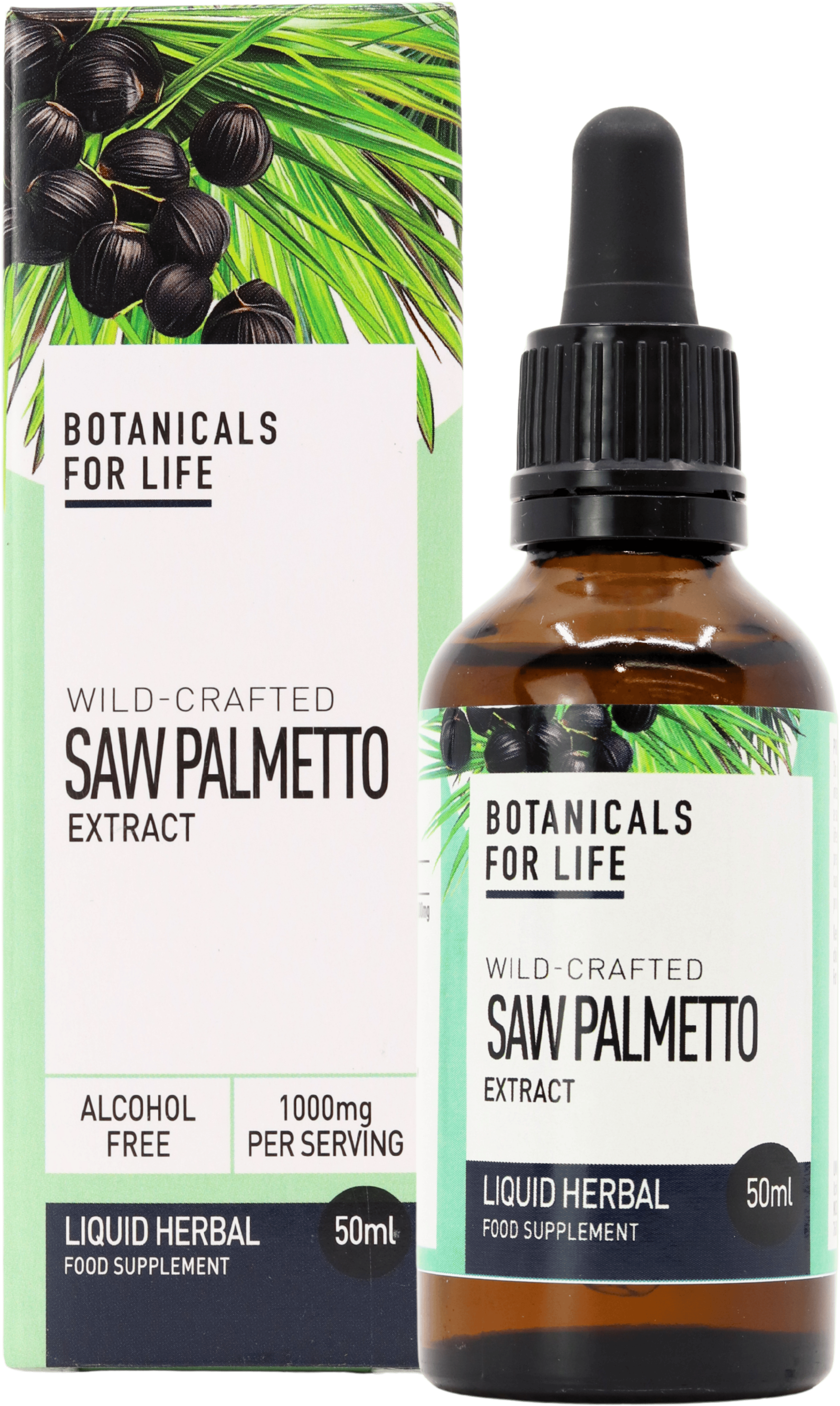 Botanicals For Life Wild Crafted Saw Palmetto 50ml