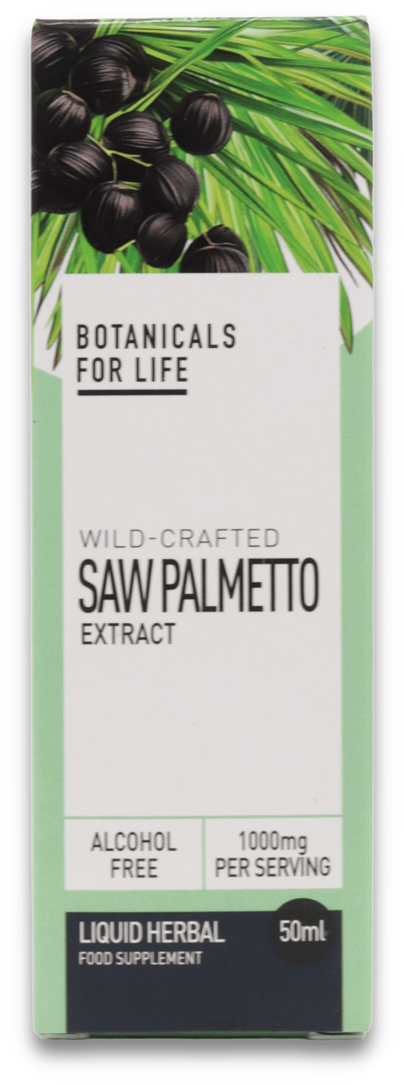 Botanicals For Life Wild Crafted Saw Palmetto 50ml
