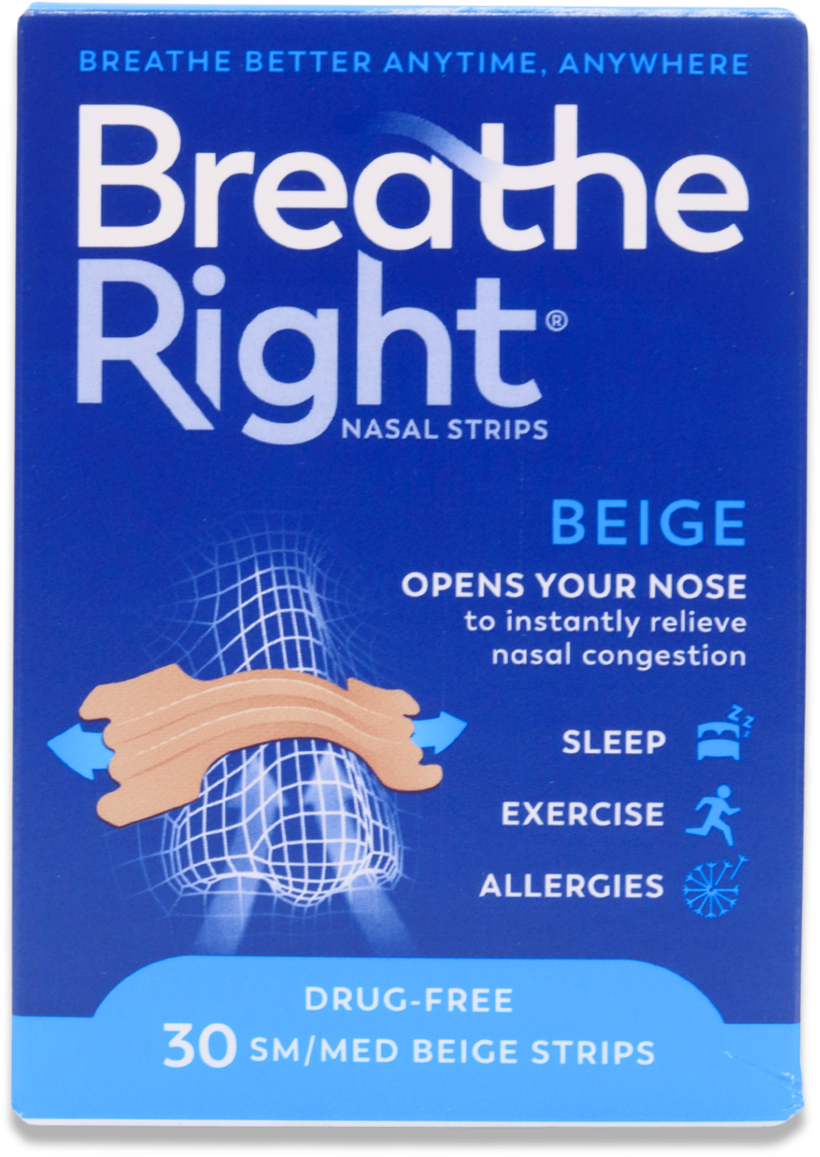 Breathe Right Sleep Strips 30 Pack