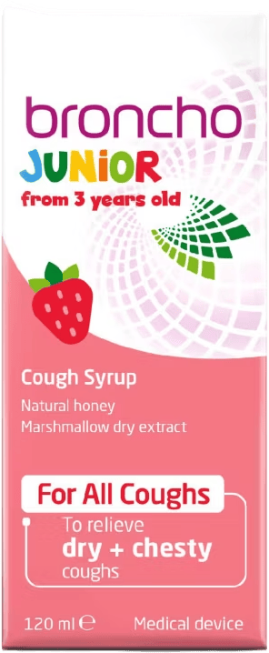 Bronchostop Junior Cough Syrup 120ml