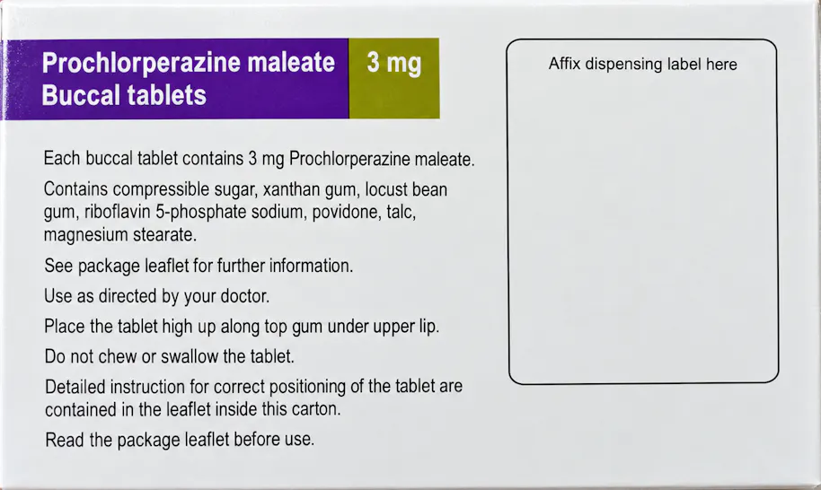 Brown & Burk Prochlorperazine Buccal 3mg 8 tablets - 2