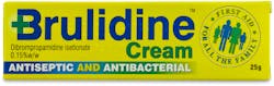 Brulidine Antiseptic and Antibacterial Cream 25g