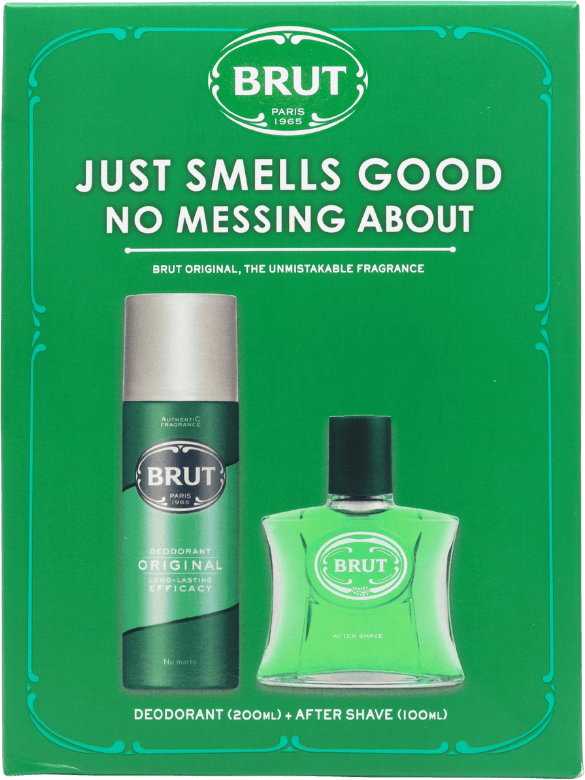 Brut Gift Set Original Deodorant & Aftershave 200ml