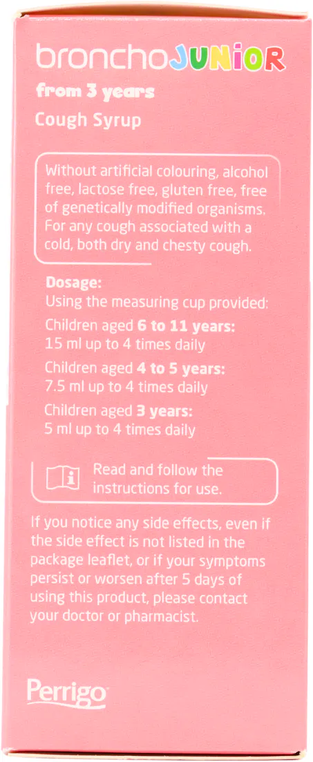 Buttercup Bronchostop Junior Cough Syrup 200ml - 3