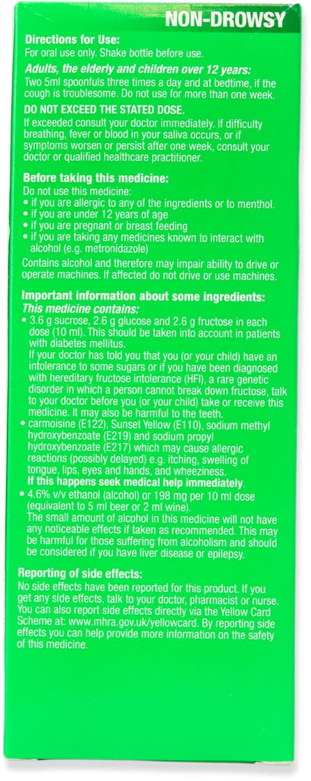 Buttercup Original Cough Syrup 150ml - 3