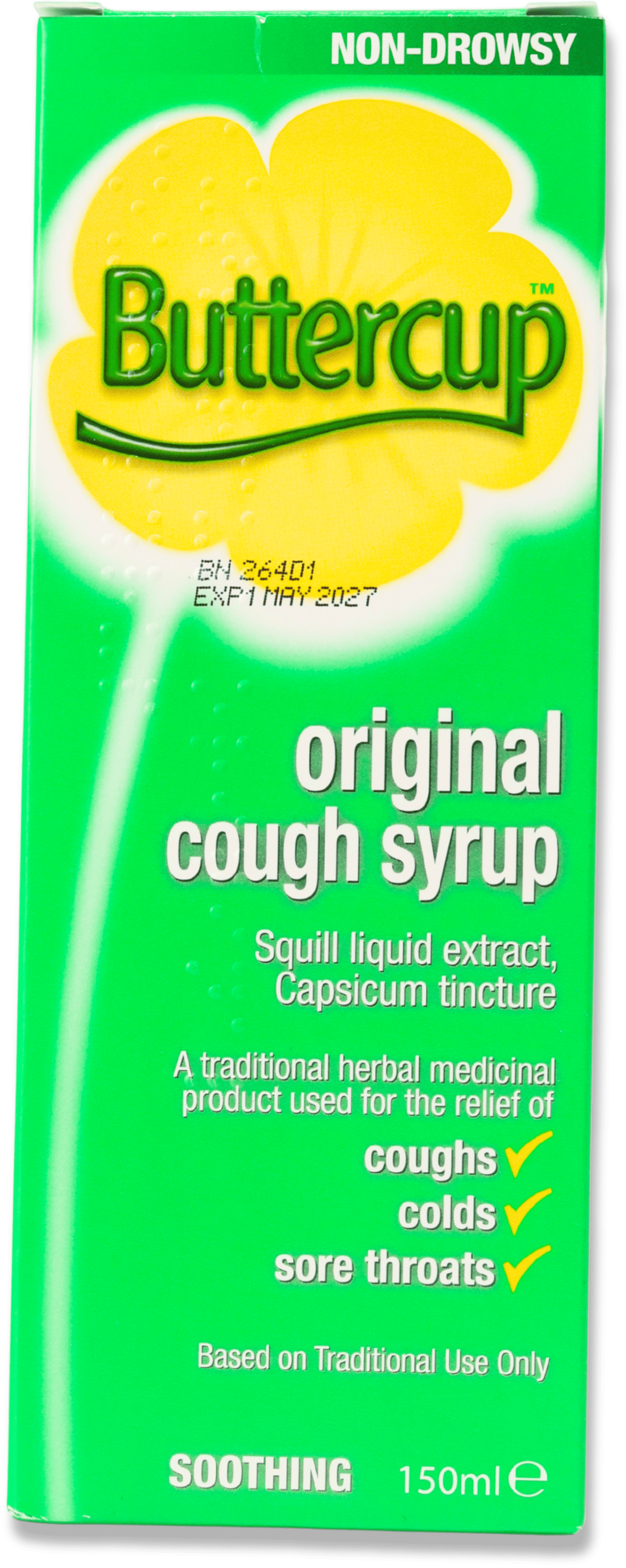 Buttercup Original Cough Syrup 150ml