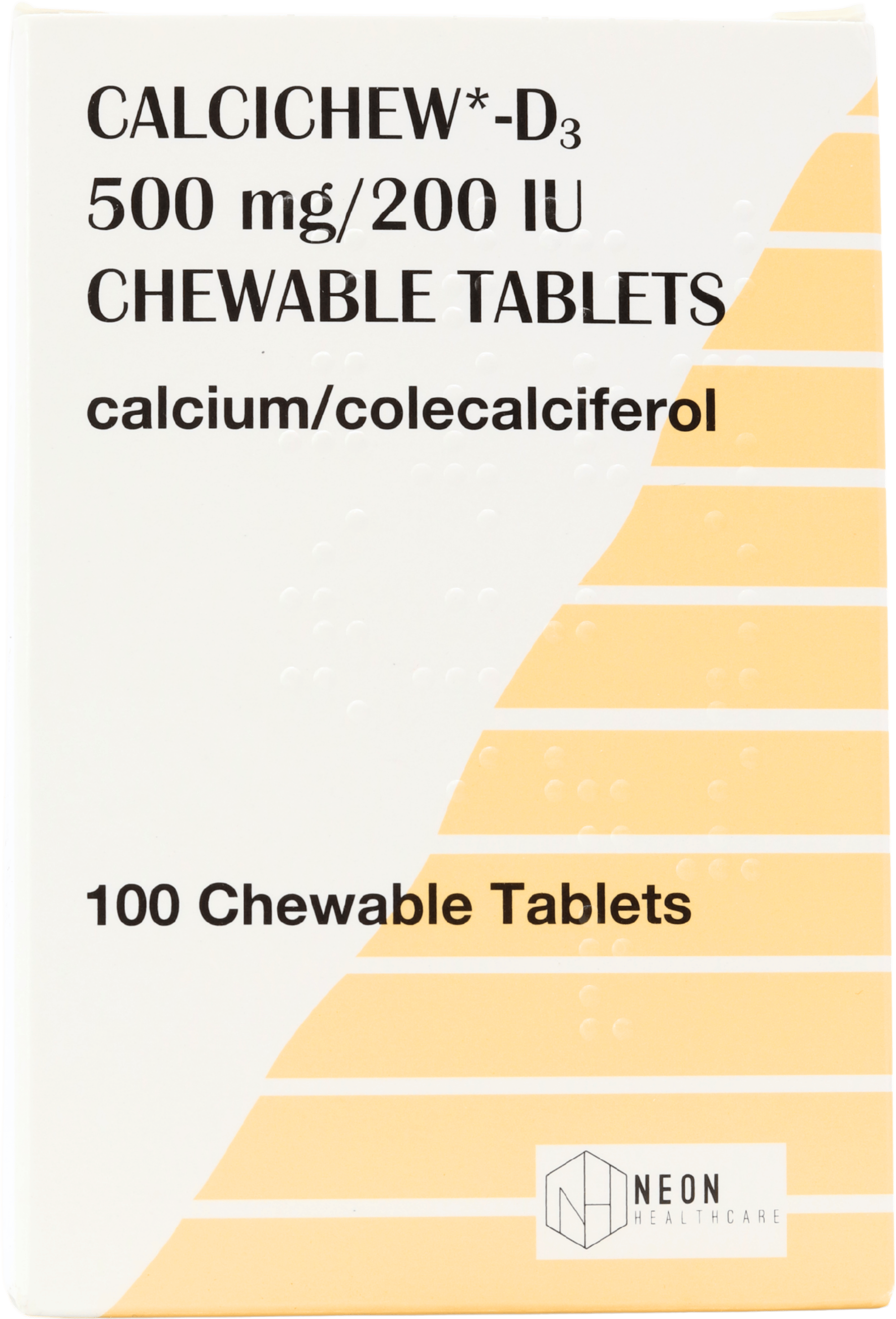 Calcichew D3 100 Chewable Tablets