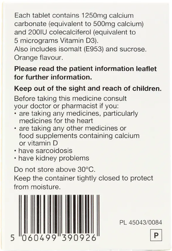 Calcichew D3 100 Chewable Tablets - 3