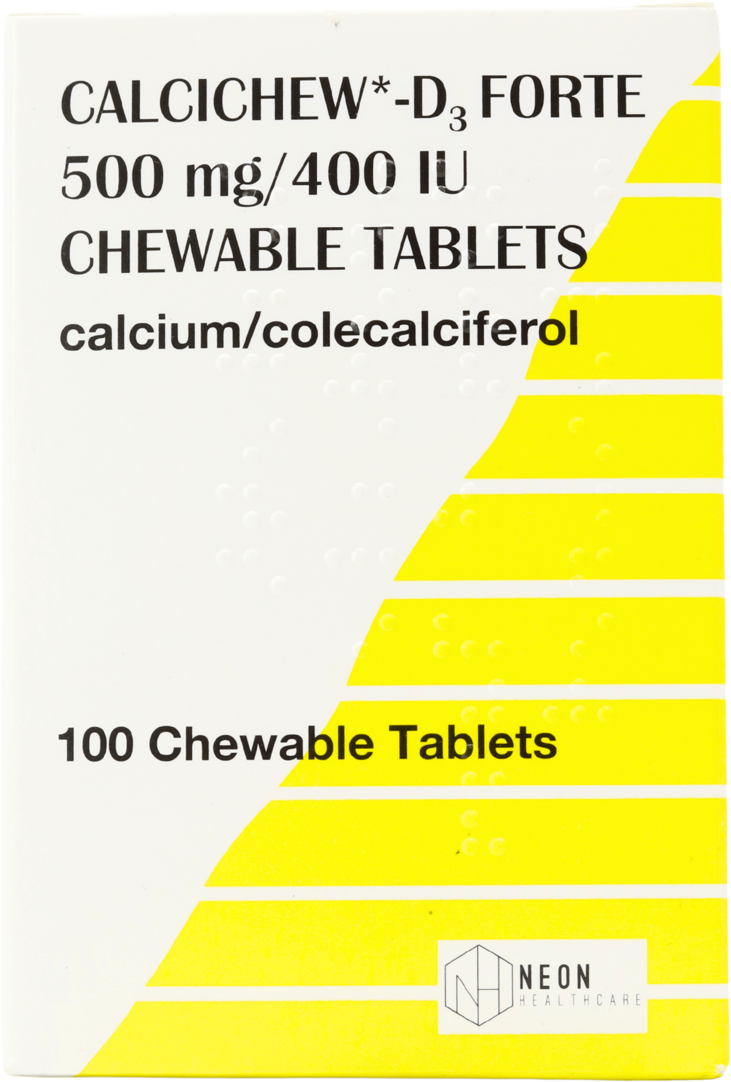 Calcichew D3 Forte 100 Chewable Tablets