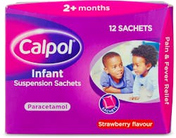 Calpol Infant Suspension Original 12 Sachet