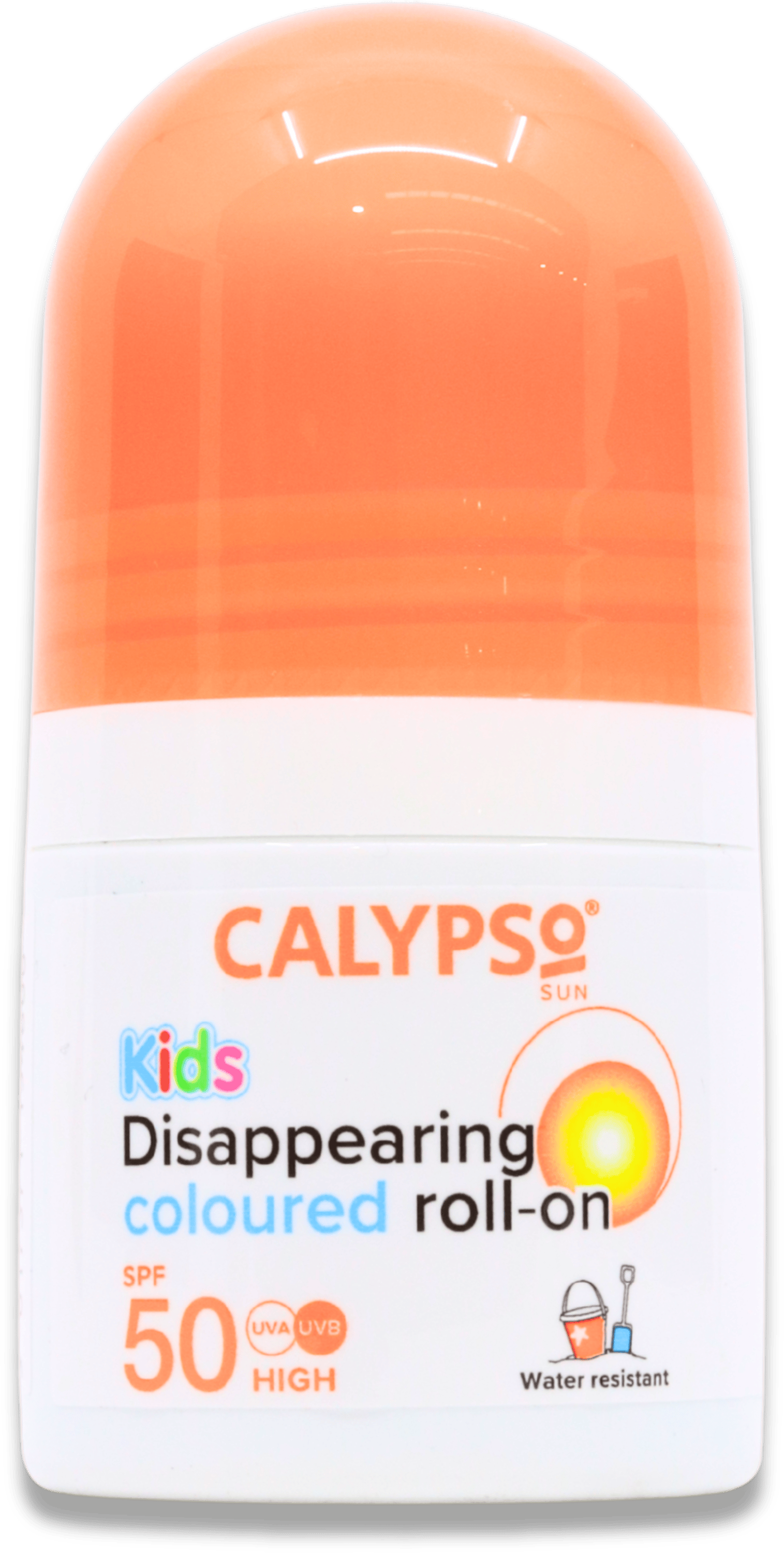 Calypso Kids Disappearing Coloured Roll-On Sun Lotion SPF50 50ml