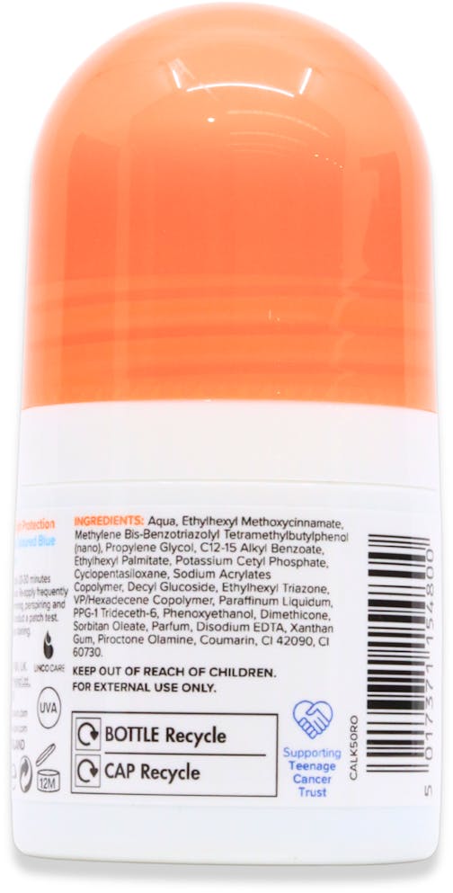 Calypso Kids Disappearing Coloured Roll-On Sun Lotion SPF50 50ml - 3