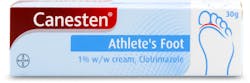 Canesten Athlete's Foot 1% w/w Cream 30g