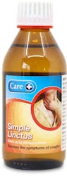 Care+ Simple Linctus Cough Syrup 200ml