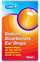 Care+ Sodium Bicarbonate Ear Drops 10ml