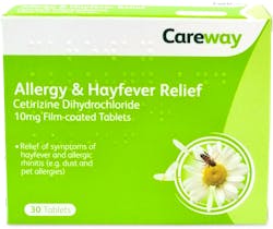 Careway Allergy & Hayfever Relief 30 Tablets