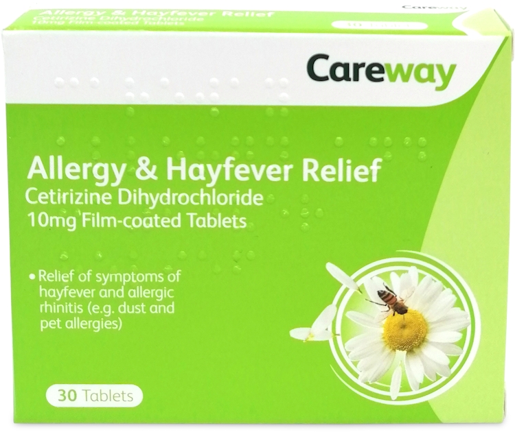 Careway Allergy & Hay Fever Relief 30 Tablets