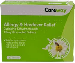 Careway Allergy & Hayfever Relief 30 Tablets