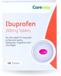 Careway Ibuprofen 200mg 48 Tablets