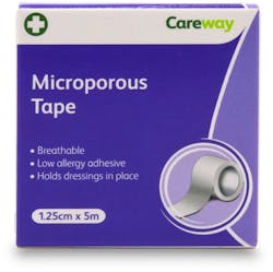 Careway Microporous Tape 1.25cmx5m