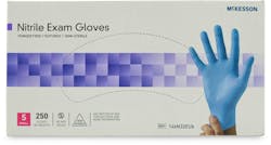 Careway Nitrile Exam Gloves Size Small 250 Pack
