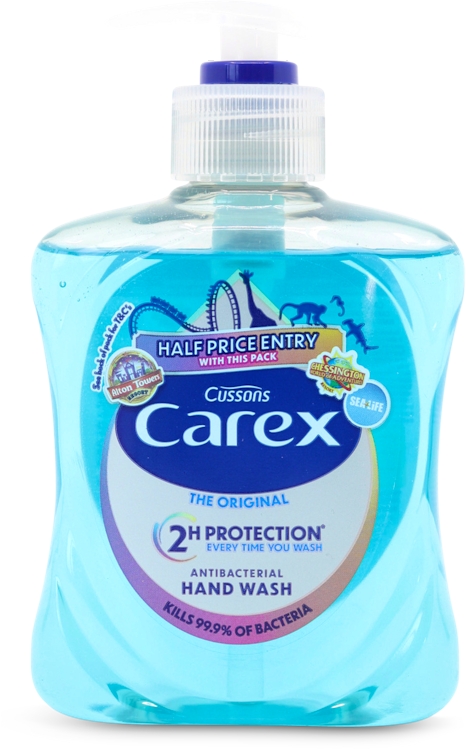 Photos - Soap / Hand Sanitiser Carex Original 2H Protection Antibacterial Hand Wash 250ml 