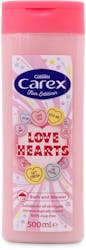 Carex Shower & Bath Love Hearts 500ml