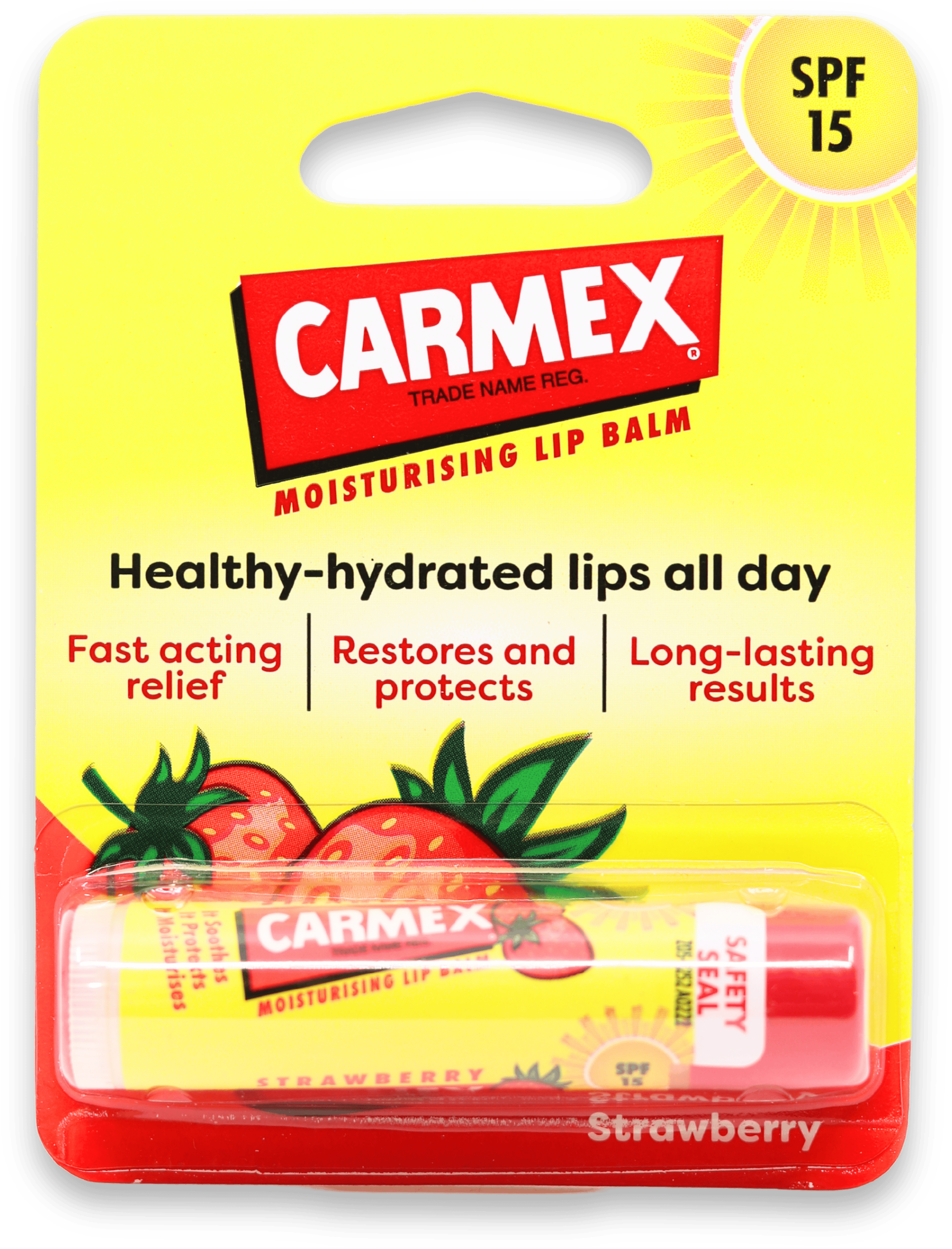 Carmex Strawberry Lip Balm 4.25g