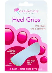 Carnation Heel Grips 1 Pair