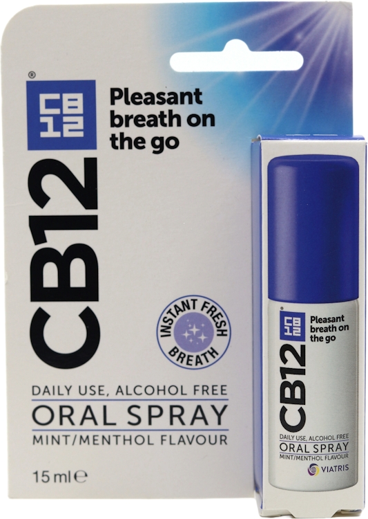 CB12 Fresh Breath Mouth Spray 15ml