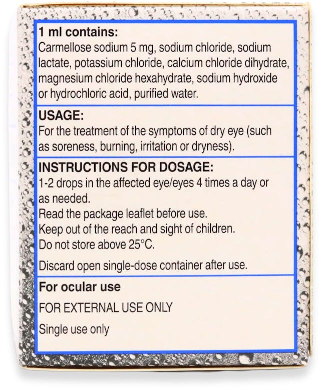 Celluvisc Eye Drops 0.5% w/v Unit Dose 30 Pack - 2