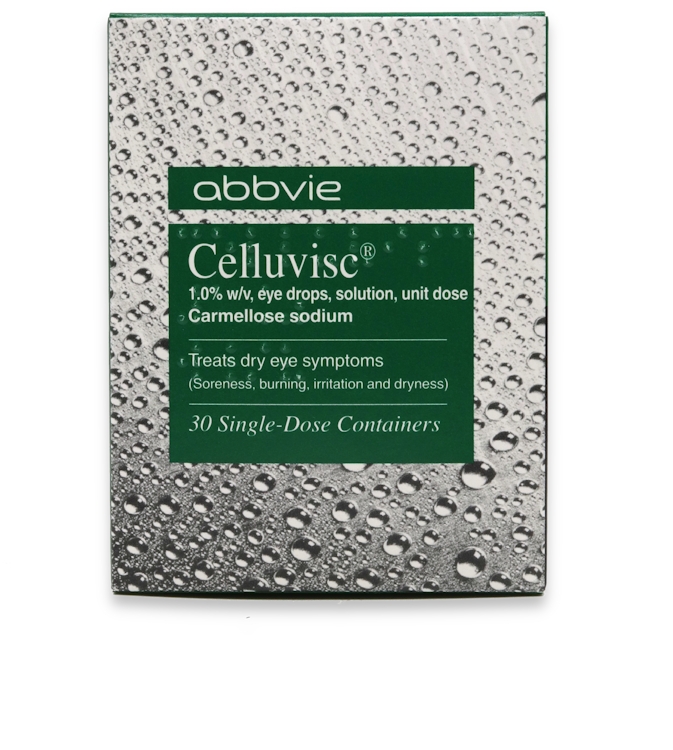 Celluvisc 1% w/v Eye Drops Single Dose Containers 30