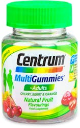 Centrum Multigummies for Adults Cherry Berry & Orange 30 Gummies