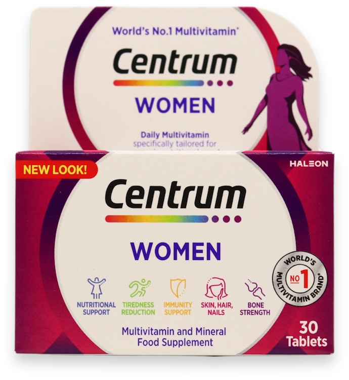 Centrum Women Daily Multivitamin 30 Tablets