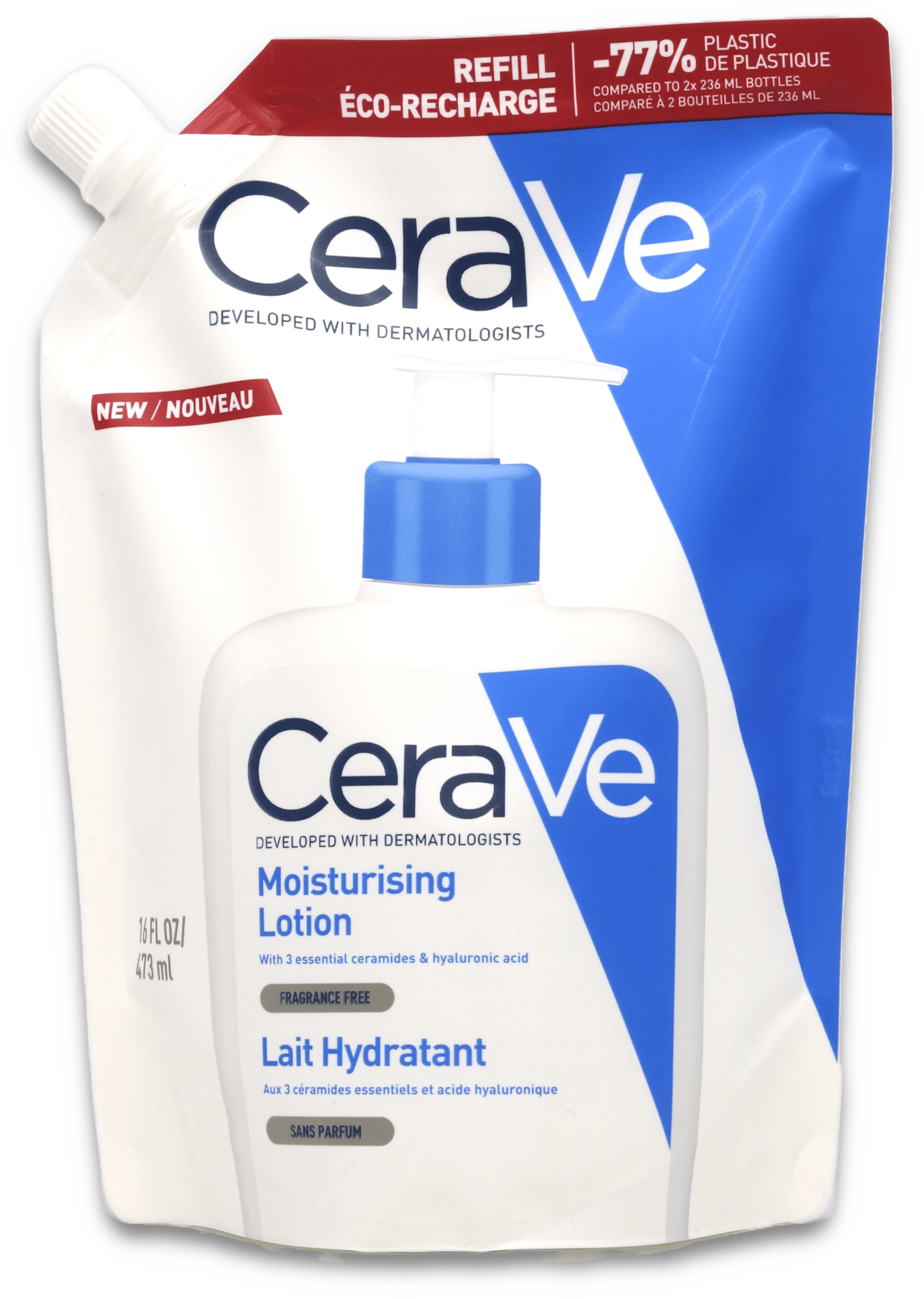 CeraVe Moisturising Lotion Refill Pouch 473ml