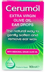 Cerumol Extra Virgin Olive Oil Ear Drops 10ml