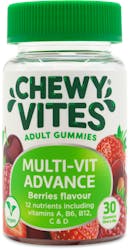 Chewy Vites Adults Multivitamin Berries 30 Gummies