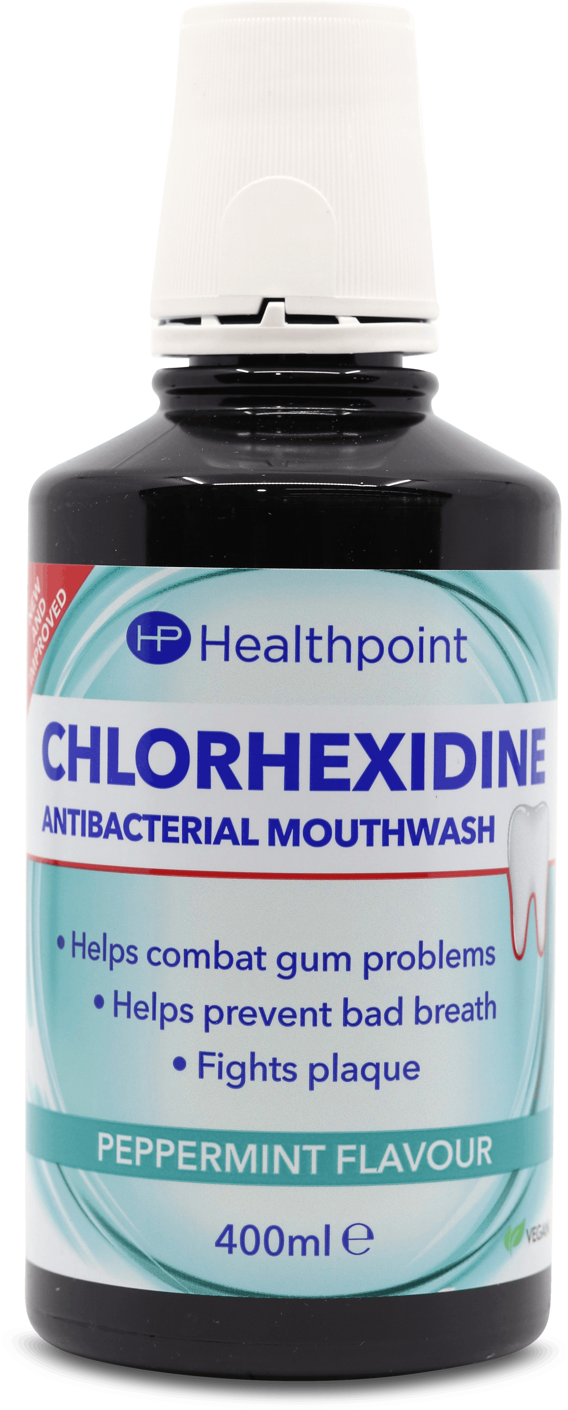 Chlorhexidine 400ml Antibacterial Mouthwash Peppermint | Medino