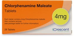 Chlorphenamine 4mg Allergy Tablets 28 Pack