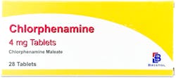 Chlorphenamine 4mg 28 Pack