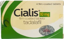Cialis Tadalafil 10mg (PGD) 4 Tablets
