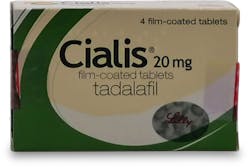 Cialis Tadalafil 20mg (PGD) 4 Tablets