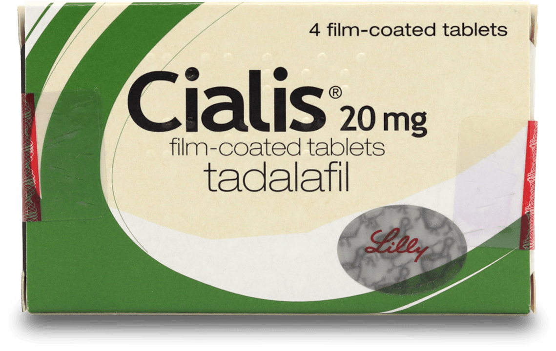Cialis Tadalafil 20mg 4 Tablets