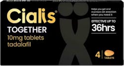 Cialis Together 10mg 4 tablets