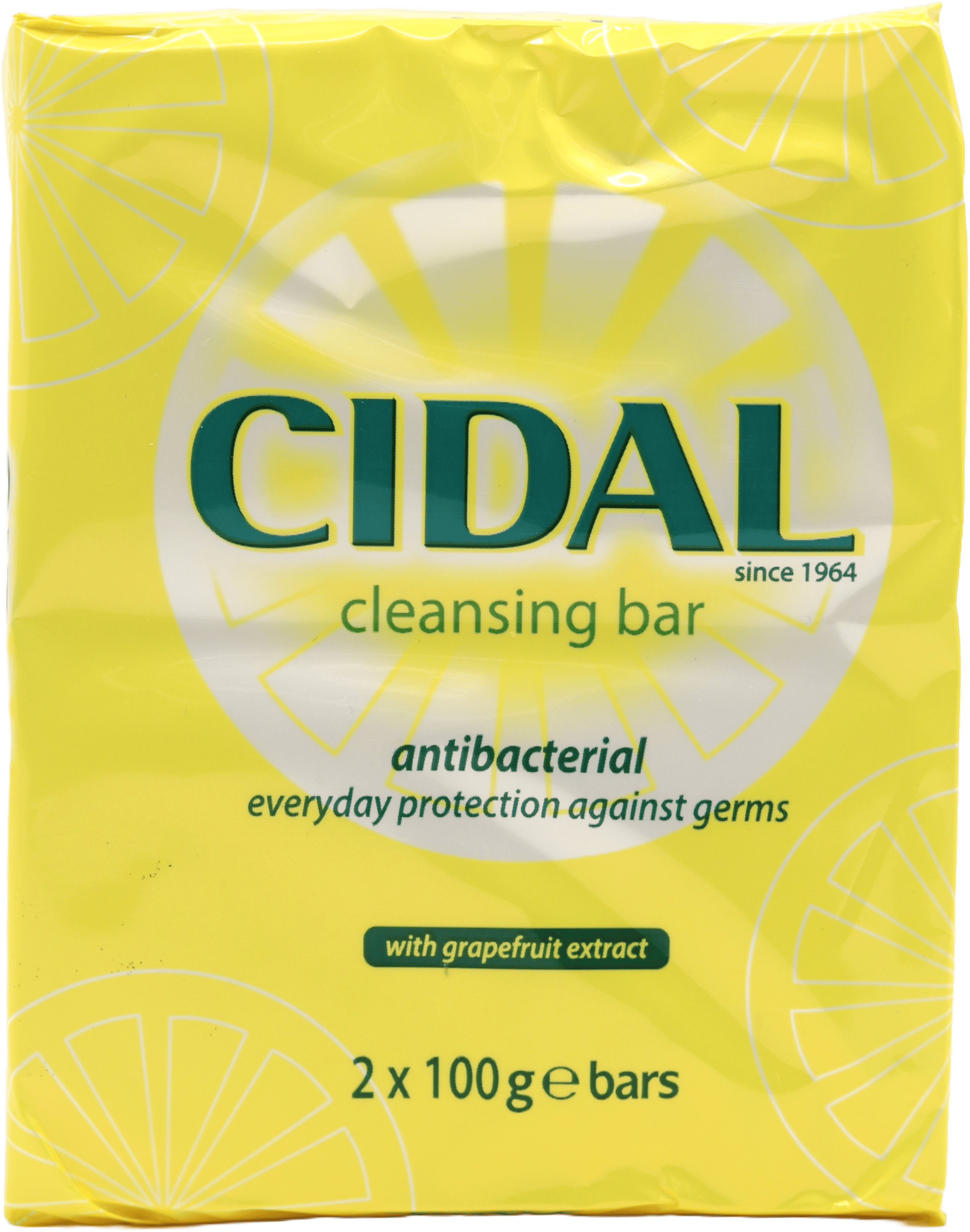 Cidal Antibacterial Cleansing Bars 2 x 100g