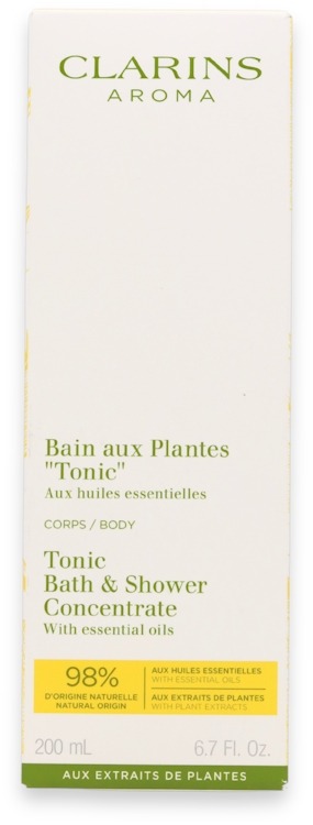 Clarins Women's Tonic Bath & Shower Concentrate | Size: 200ml