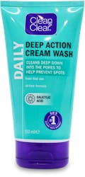 Clean & Clear Deep Action Cream Cleanser 150ml