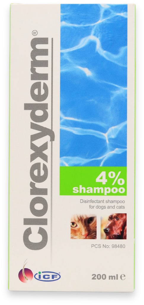 ICF Clorexyderm 4% Shampoo 200ml