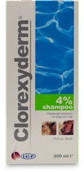 Clorexyderm 4% Shampoo 200ml